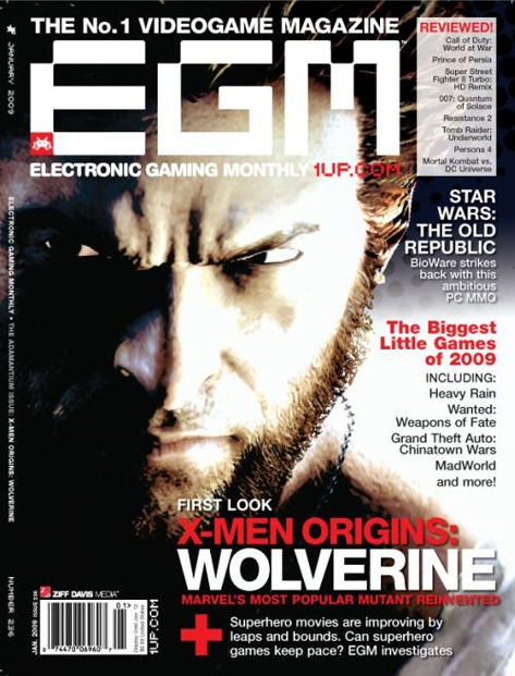 X-Men Origins: Wolverine game revealed in latest issue of EGM