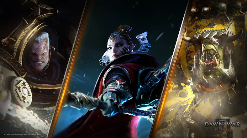 Warhammer 40,000: Dawn of War III Faction Leaders shown in Prophecy of War Trailer
