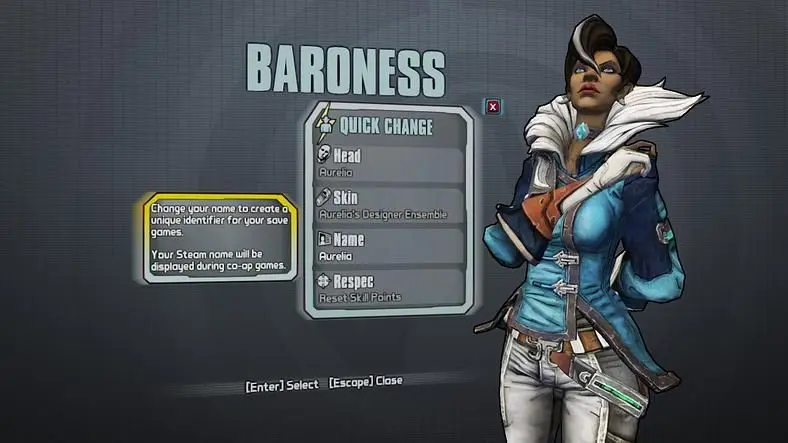 A second DLC character for Borderlands: The Pre-Sequel may have been revealed