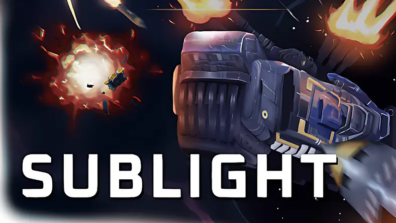 Sublight Is a "Space Bullet Heaven Roguelike" Releasing Into Steam Early Access This Month, Demo Available Now