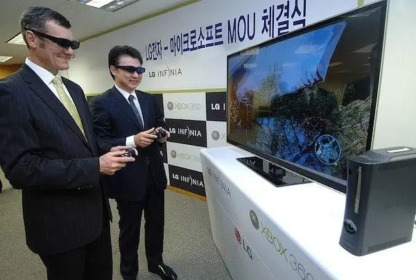 Rumour: Microsoft and LG team up, 3D Xbox 360 games in June?