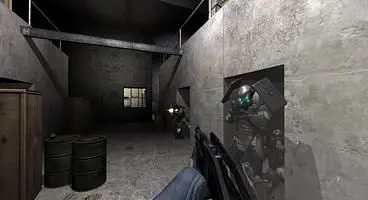If you've never had the pleasure of becoming one of the 'F.E.A.R.' squad members before, the game essentially plays out as a horror-shooter in a series of fairly bland office.