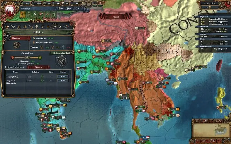 Europa Universalis IV to expand on religious mechanics, Protestanstism gains aspects and Church Power