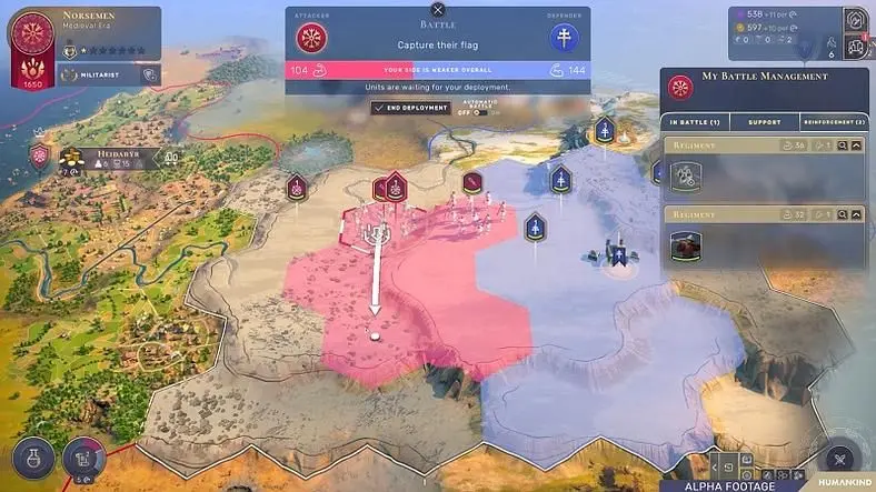 Humankind Developer Diary Explains How It Evolves the Endless Legend Combat Formula