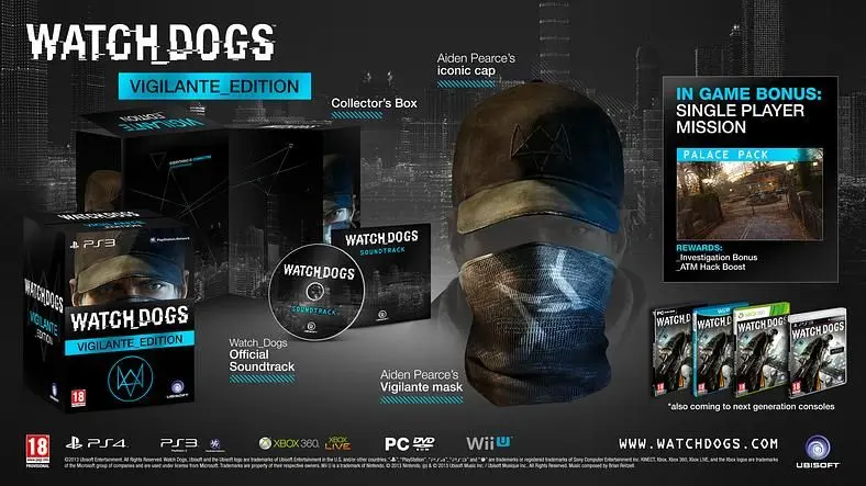 Ubisoft announces release date, gameplay trailer, special editions for Watch Dogs