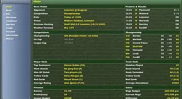 For all the mind games, personalities, tactics and emotion inspiring moments within Worldwide Soccer Manager 2006 , I may as well be managing a real footy club.