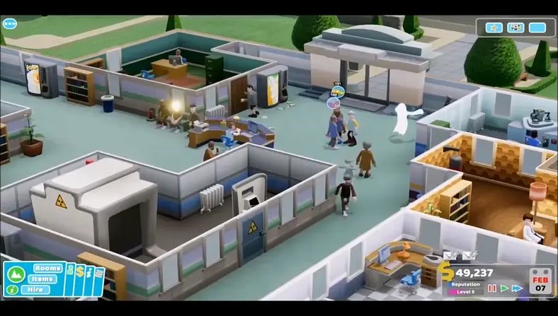 We’ve seen the spiritual successor to Bullfrog’s Theme Hospital! Let’s get some impressions in here STAT!