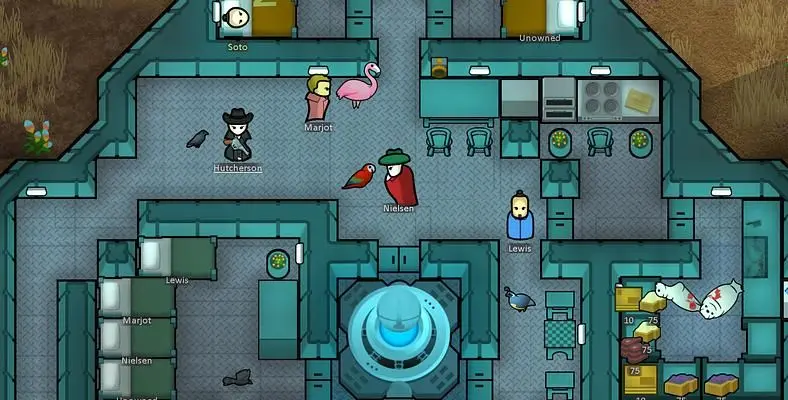 Rimworld - Odyssey's 40+ New Animals Include Otters, Bullfrogs, Mastodons, Hermit Crabs, and Many Others