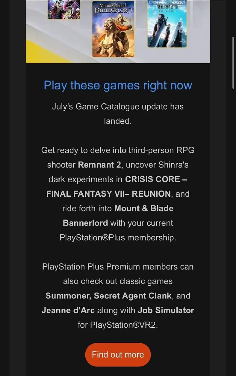 Secret Agent Clank listed in Promotional PS+ Email, signaling its arrival soon