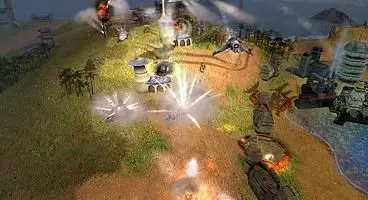 The game itself presents the action in three dimensions much like its real time strategy equivalent titles. You can pan, zoom and title the map to your hearts content.