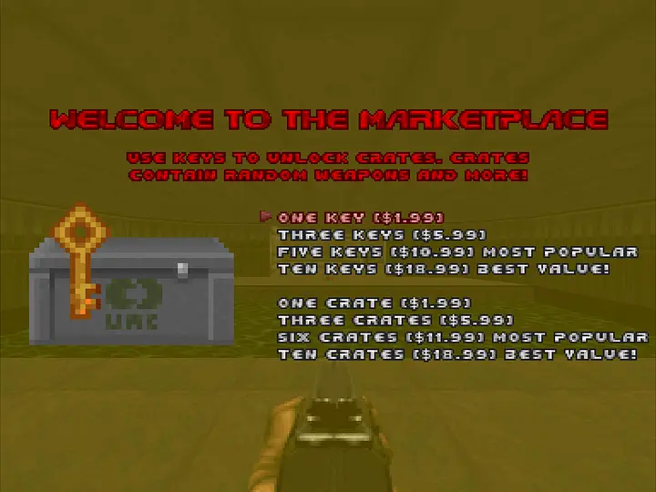 Play The Original Doom With Lootboxes