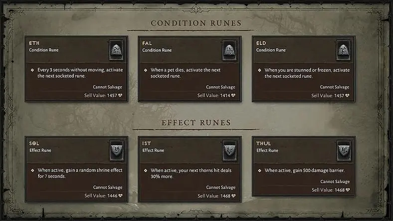 Diablo 4 Runes - Everything We Know