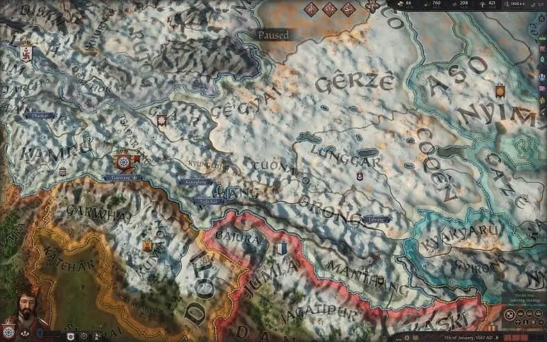 Winter Is Coming in Crusader Kings 3's Update 1.3 and So Are Map Changes for Ireland and Italy