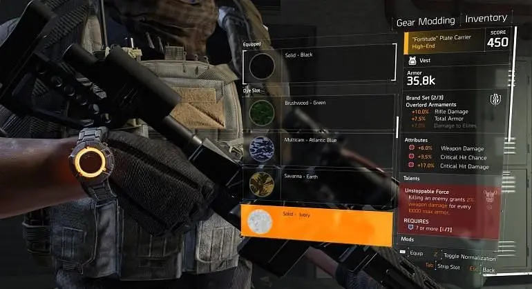 The Division 2 Gear Dyes Locations Guide