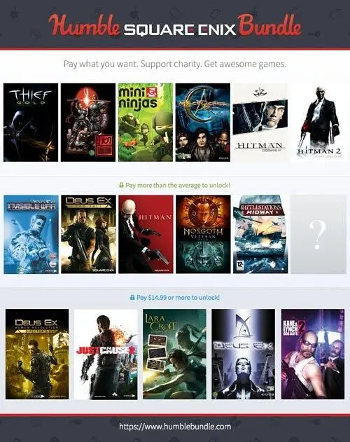 Square Enix Humble Bundle offers some really good games and Daikatana