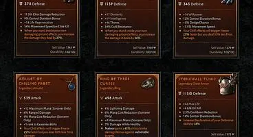 Blizzard Shares Details on Diablo 4's Itemization, Customizable Primary Stats Returning