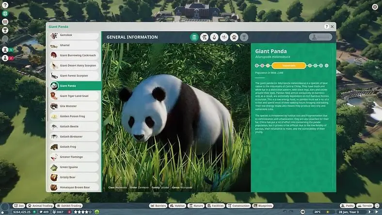 Planet Zoo Animal List - All Animals We Know Of