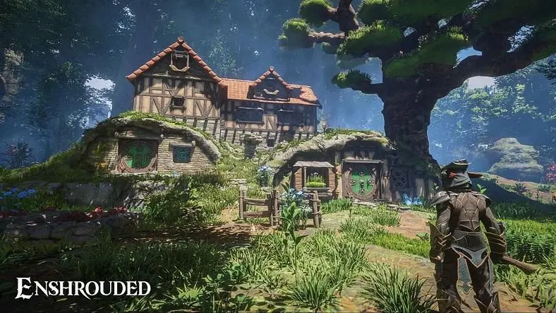 Enshrouded's first major content update brings The Hollow Halls