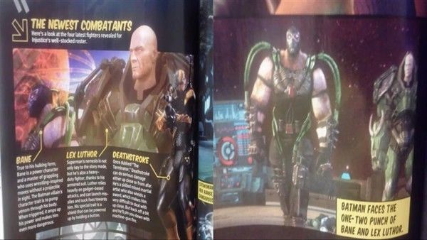 Report: Bane and Lex Luthor join Injustice roster