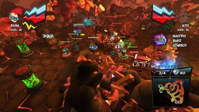 We check out this action-packed brawler mixed with pick-up-and-play tower defence. 