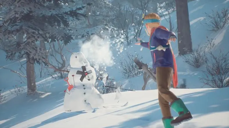 The Awesome Adventures of Captain Spirit - Combination Lock & How To Defeat Snowmancer