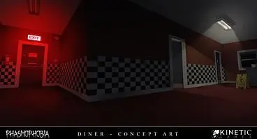 Phasmophobia's next map is Nell's Diner, releasing in 2025 