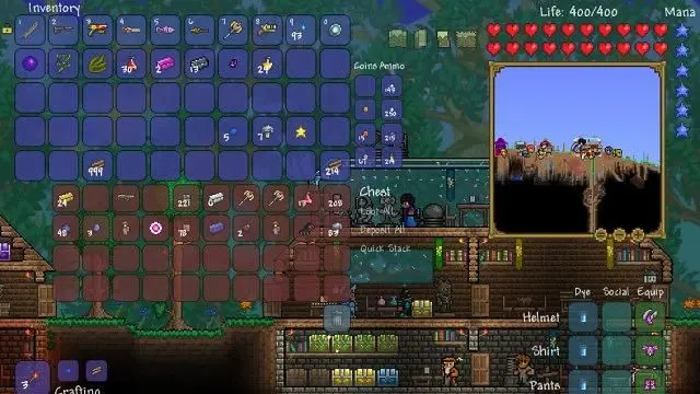 1.2 update of Terraria updates adds over 1000 new items