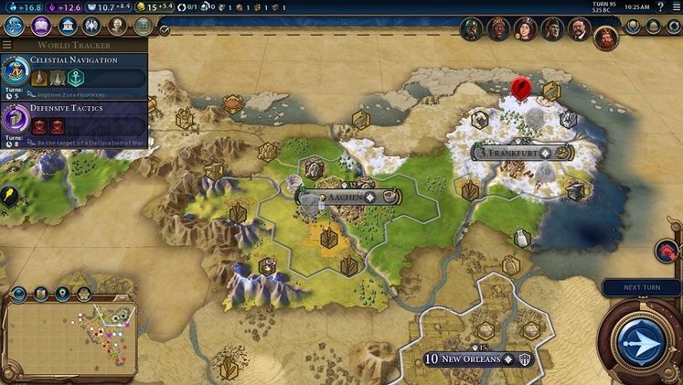 Civilization VI builds upon its predecessors like a Modern to Atomic Era transition