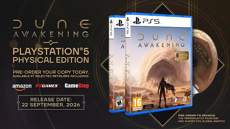 Dune: Awakening Physical PS5 Edition Confirmed for September Launch on Sony's Console