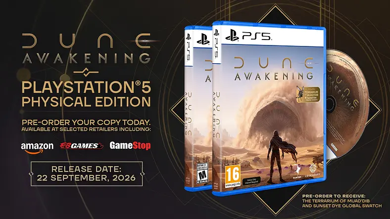 Dune: Awakening Physical PS5 Edition Confirmed for September Launch on Sony's Console