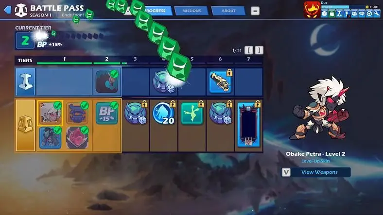 Brawlhalla Battle Pass - Season One Battle Pass Content, Price and End Date