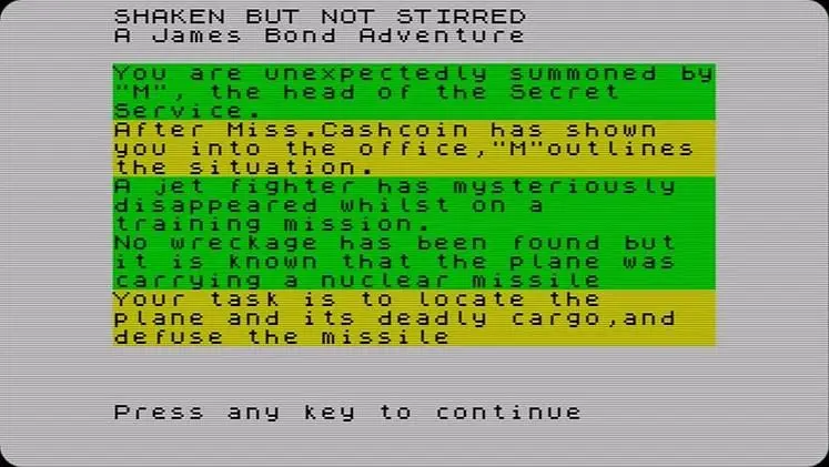 A History of James Bond in Video Games: 1982-2000