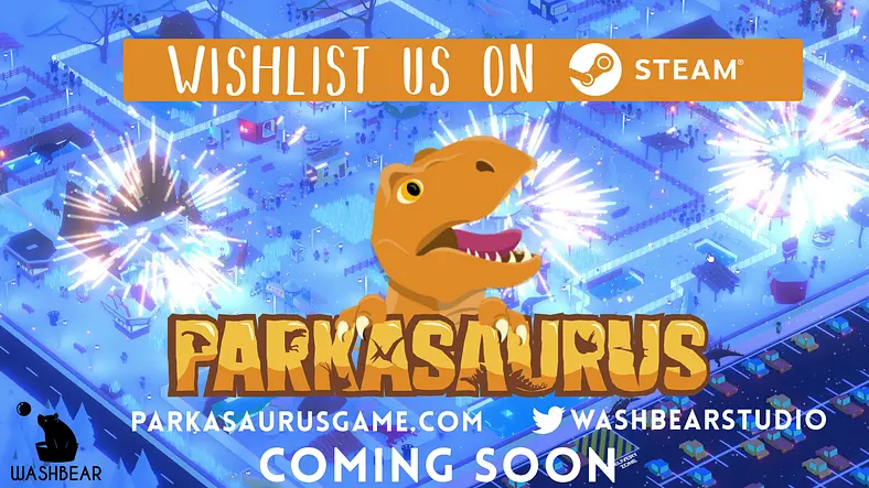 Theme Park Management Game Parkasaurus Announced