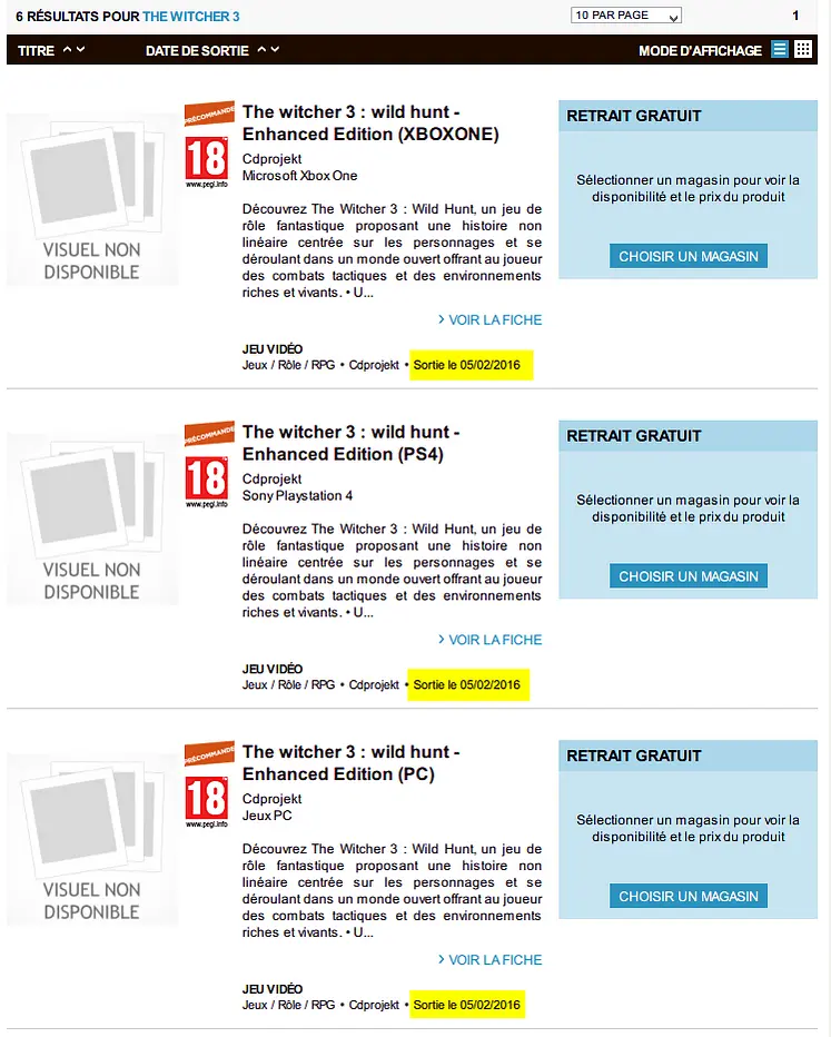 The Witcher 3: Wild Hunt Enhanced Edition leaked, denied by official Twitter feed