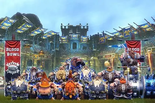 Blood Bowl 2 trailer shows a Dwarf versus Skaven throwdown