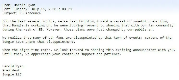 New Halo game from Bungie confirmed, studio apologises to fans