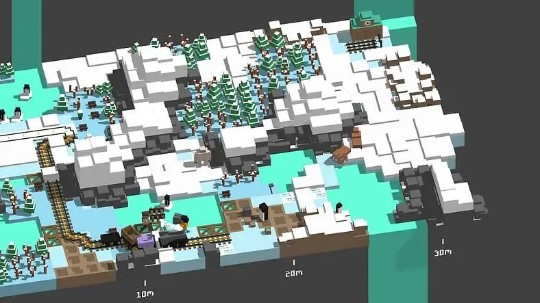 Railroad Builder Unrailed! Enters Early Access Next Month