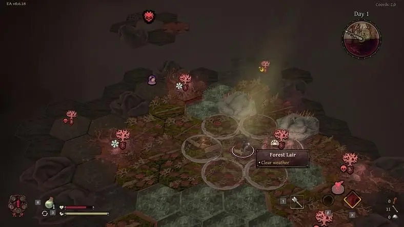 Making a Grim World Worse (or Better) in Action RPG GUILT: The Deathless