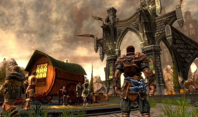 We go hands on with EA's new fantasy epic...