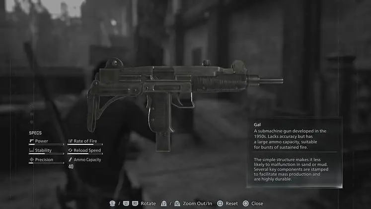 Full list of Resident Evil Requiem Weapons