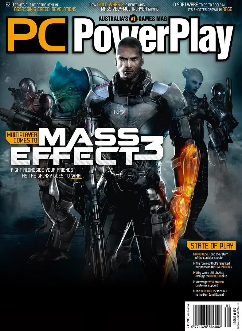 Australian Magazine confirms Mass Effect 3 Multiplayer