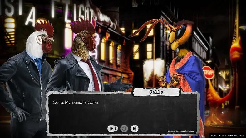 Point and Cluck Adventure Chicken Police: Into the Hive Comes to Steam Next Month