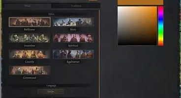 You Can Choose Your Newly Created Culture, Faith, and Title's Color in Crusader Kings 3: Royal Court