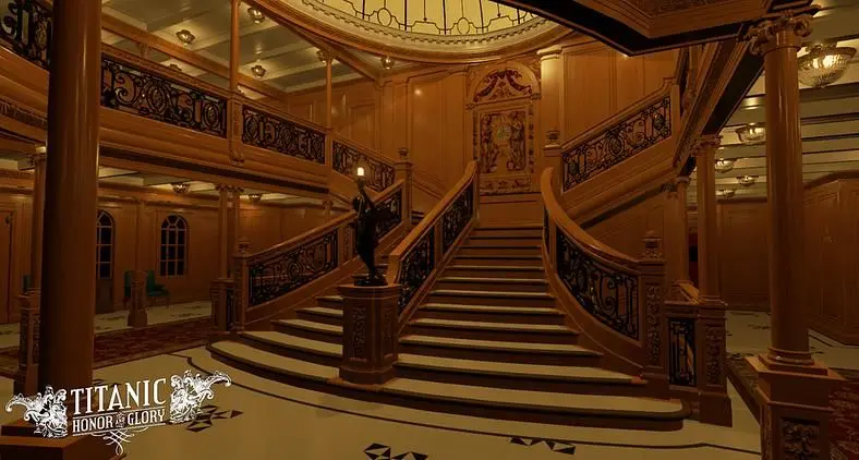 Explore the doomed luxury liner in Titanic: Honor and Glory