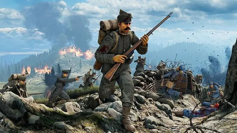 Front towards enemy