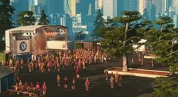 New Cities: Skylines DLC lets you put on a concert with real-life musicians