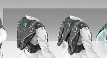 Concept art shows off the arsenal of high-tech weaponry found in Cliff Bleszinski's upcoming Project BlueStreak