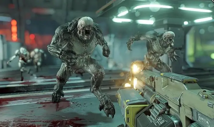Witness the power of Vulkan in this Doom video
