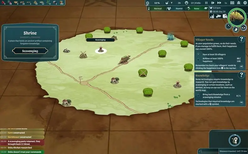 The Wandering Village Early Access Report