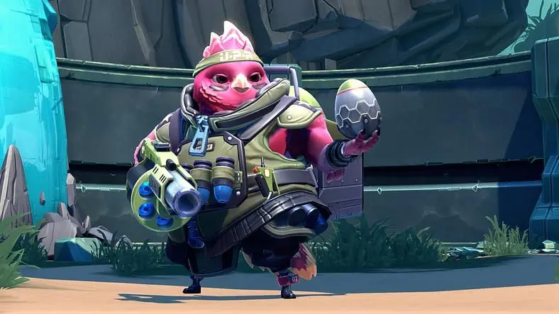 Battleborn’s new hero is a giant pink chicken named Ernest